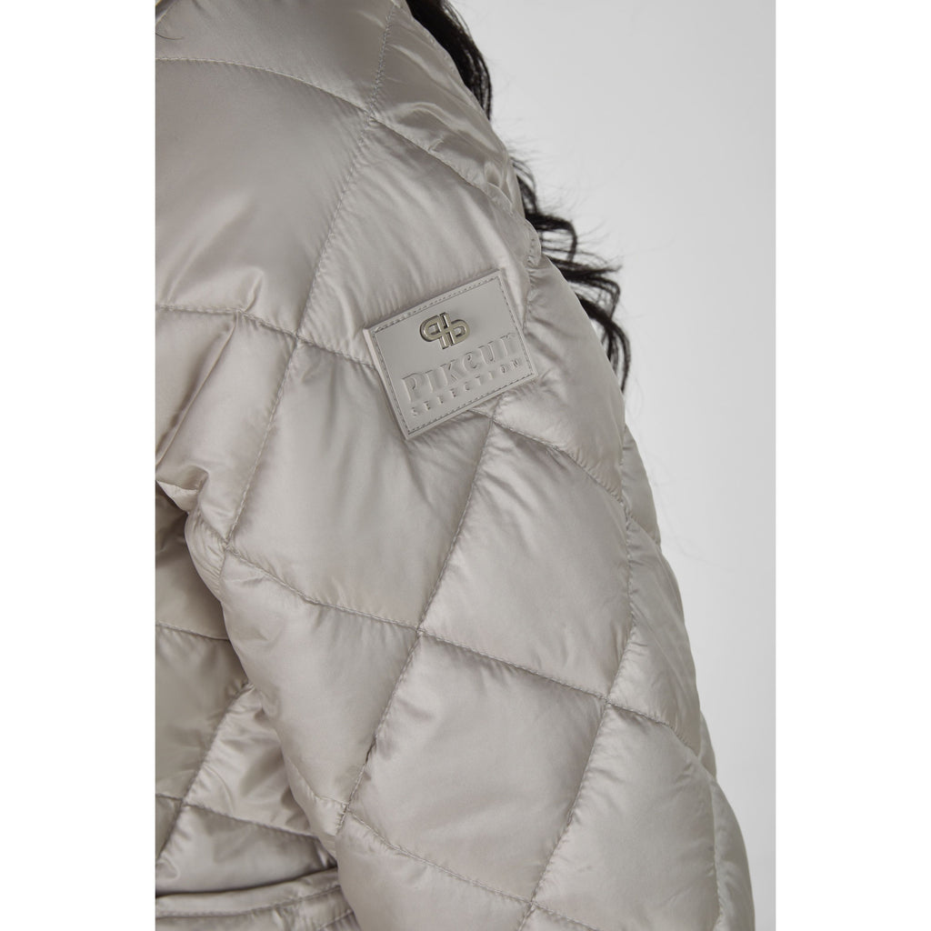 Pikeur SS26 Quilted Jacket Selection 1016- Pearl Gray 220
