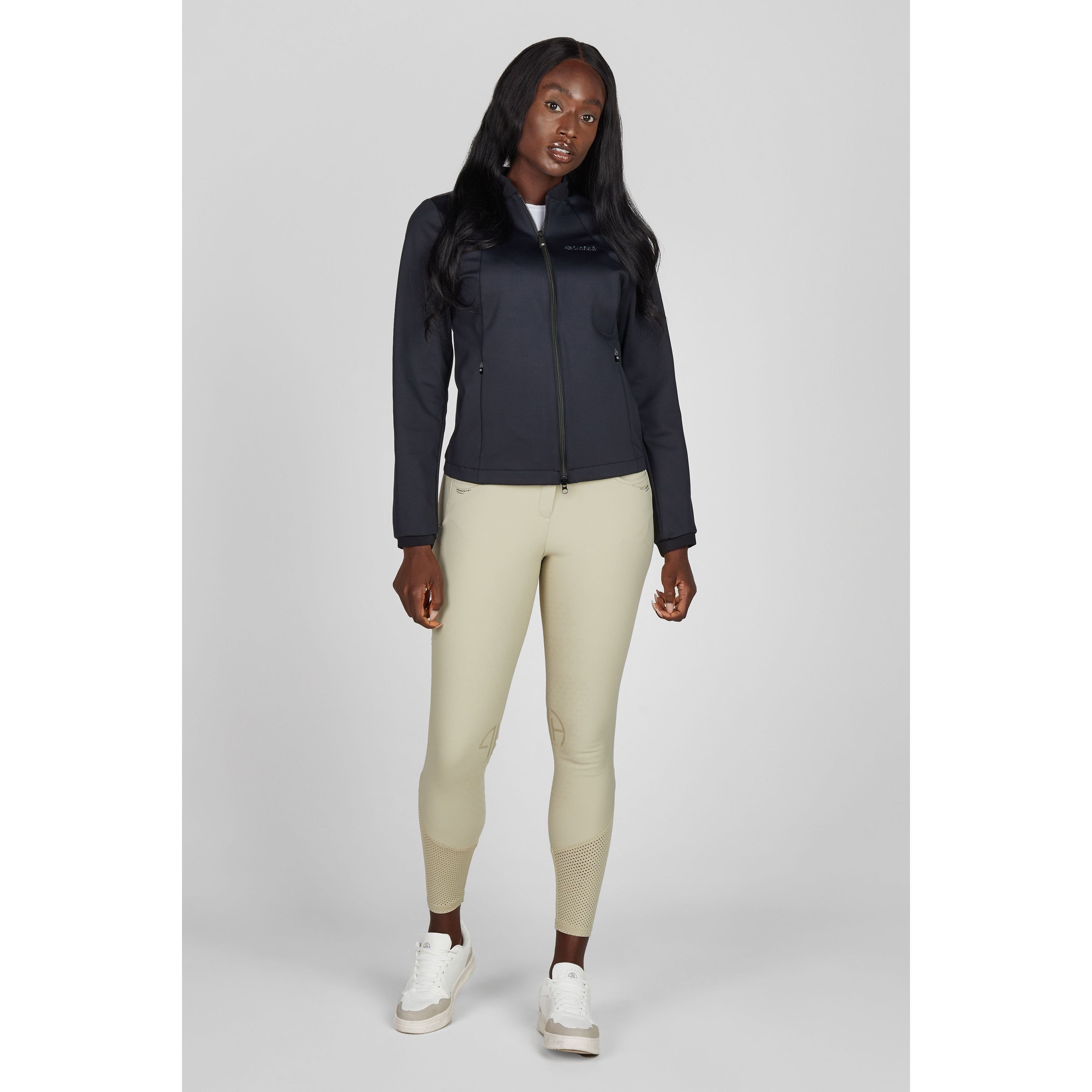 Pikeur SS26 Fleece Jacket Athleisure 1040 - Black 290