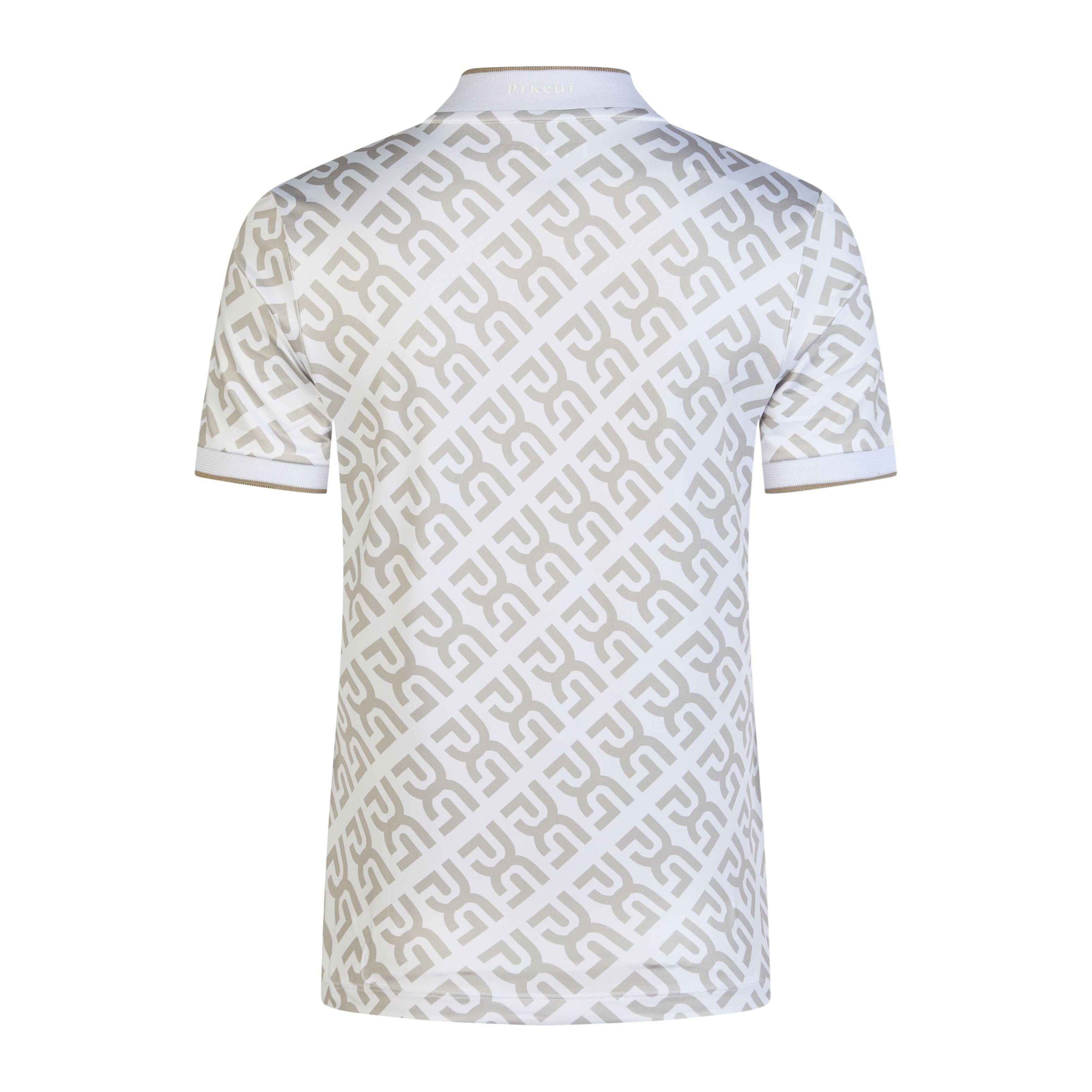 Pikeur SS26 Zip Polo Shirt - 1204 - Beige 220