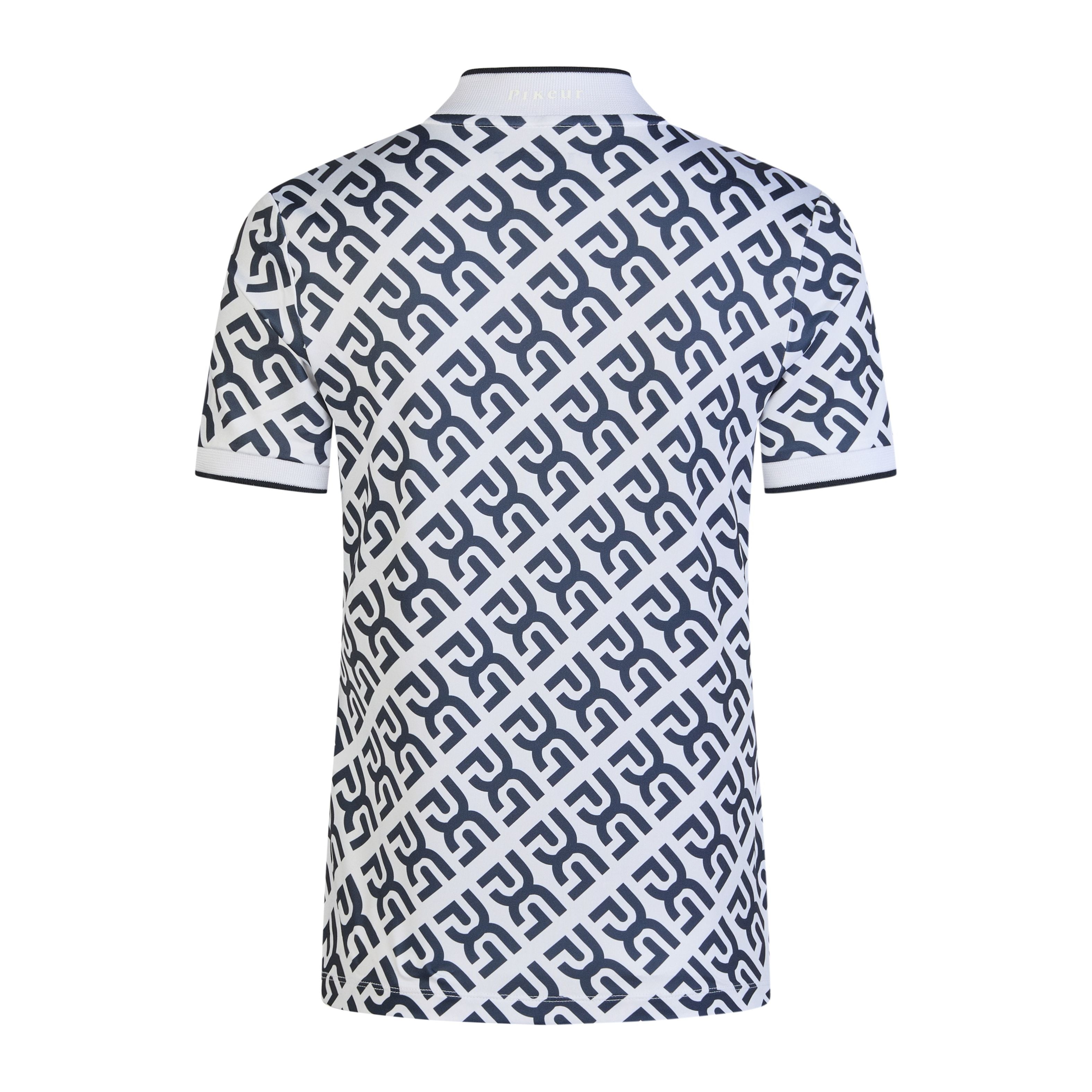Pikeur SS26 Zip Polo Shirt - 1204 - Night Blue 390