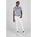 Pikeur SS26 Zip Polo Shirt - 1204 - Night Blue 390
