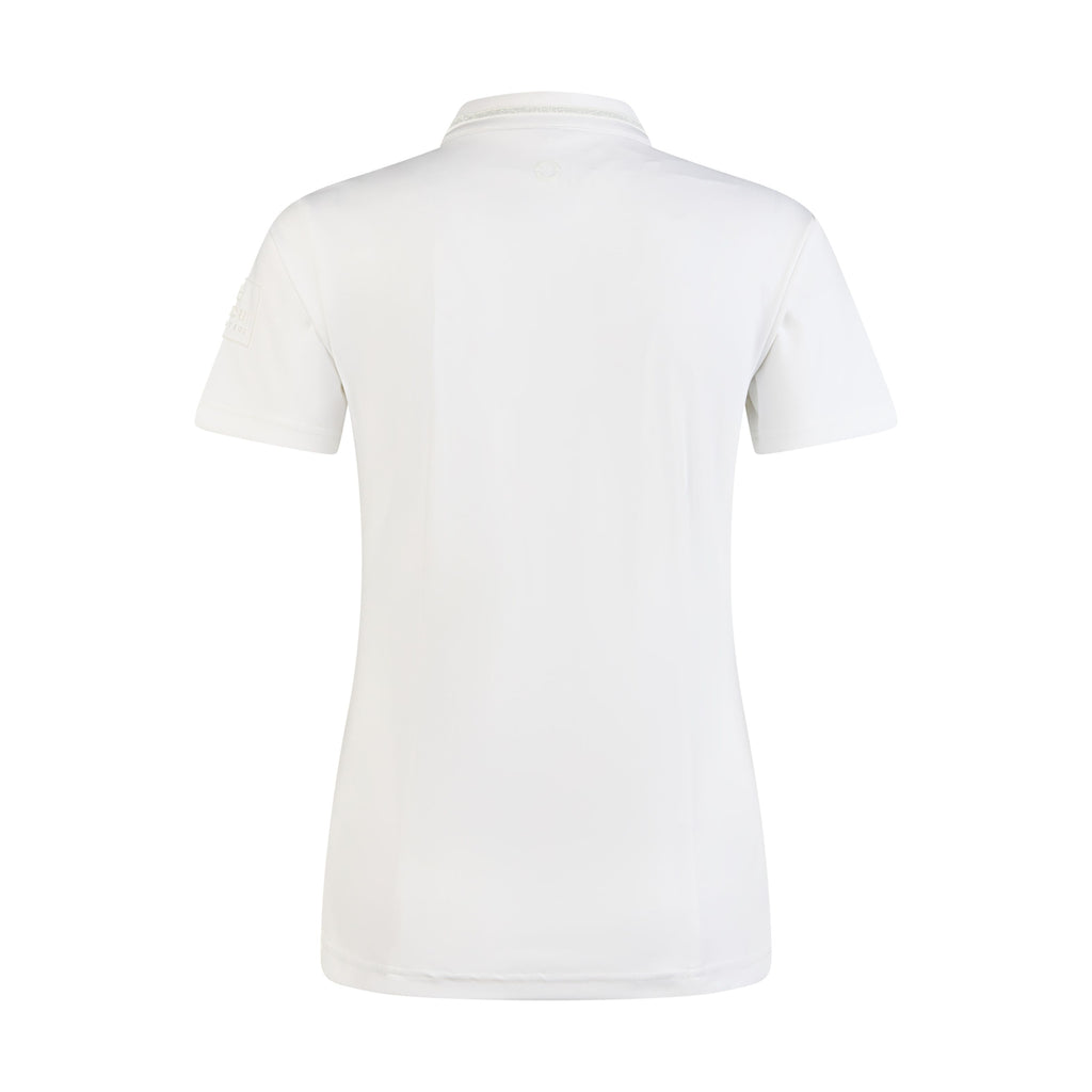 Pikeur SS26 Function Zip Shirt 'Selection' 1216 - White 010