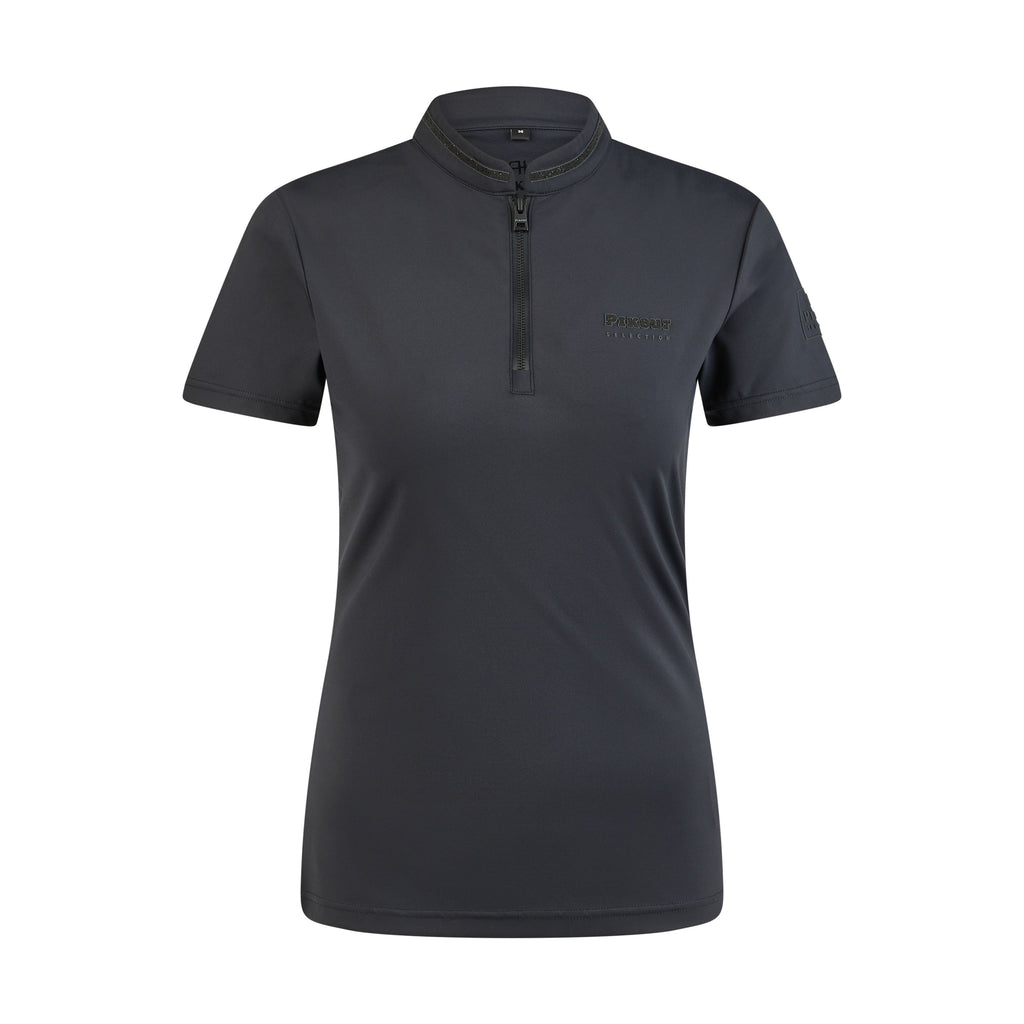 Pikeur SS26 Function Zip Shirt Selection - 1216 - Black 290