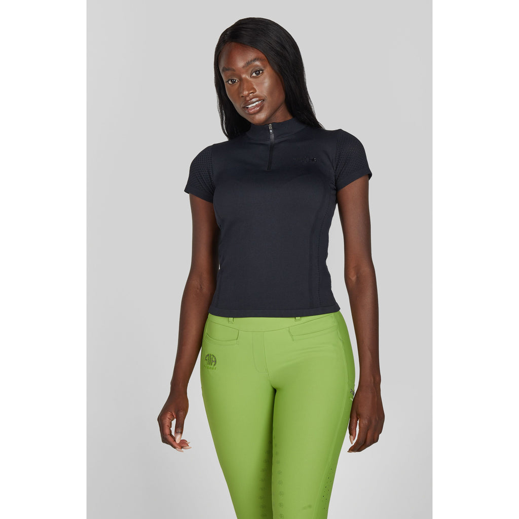 Pikeur SS26 Knit Shirt Athleisure 1223 - Black 290