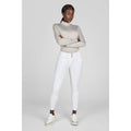 Pikeur SS26 Lasercut Shirt - Sports- 1232 - Pearl Grey 220
