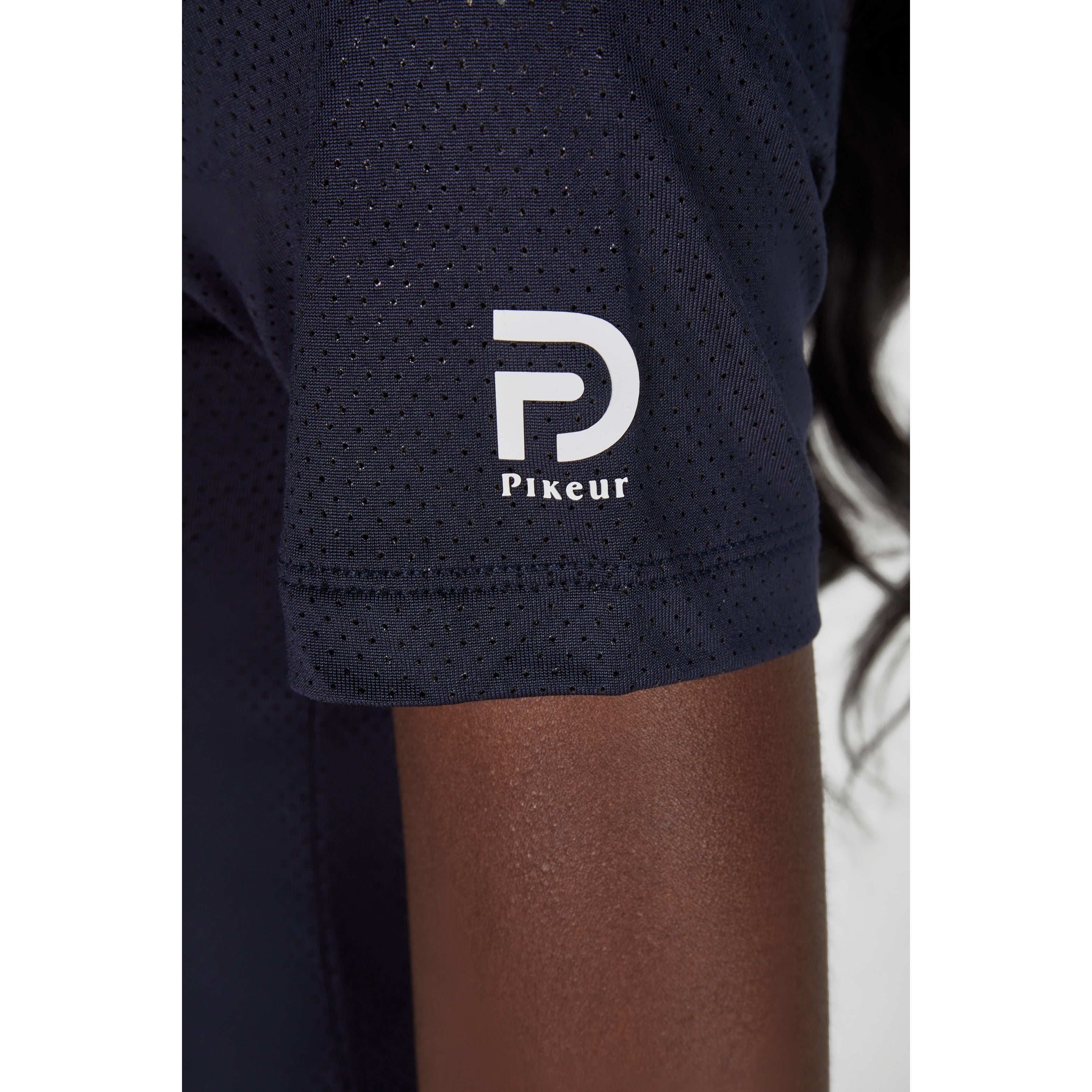 Pikeur SS26 Polo Shirt - 1236 - Night Blue 390