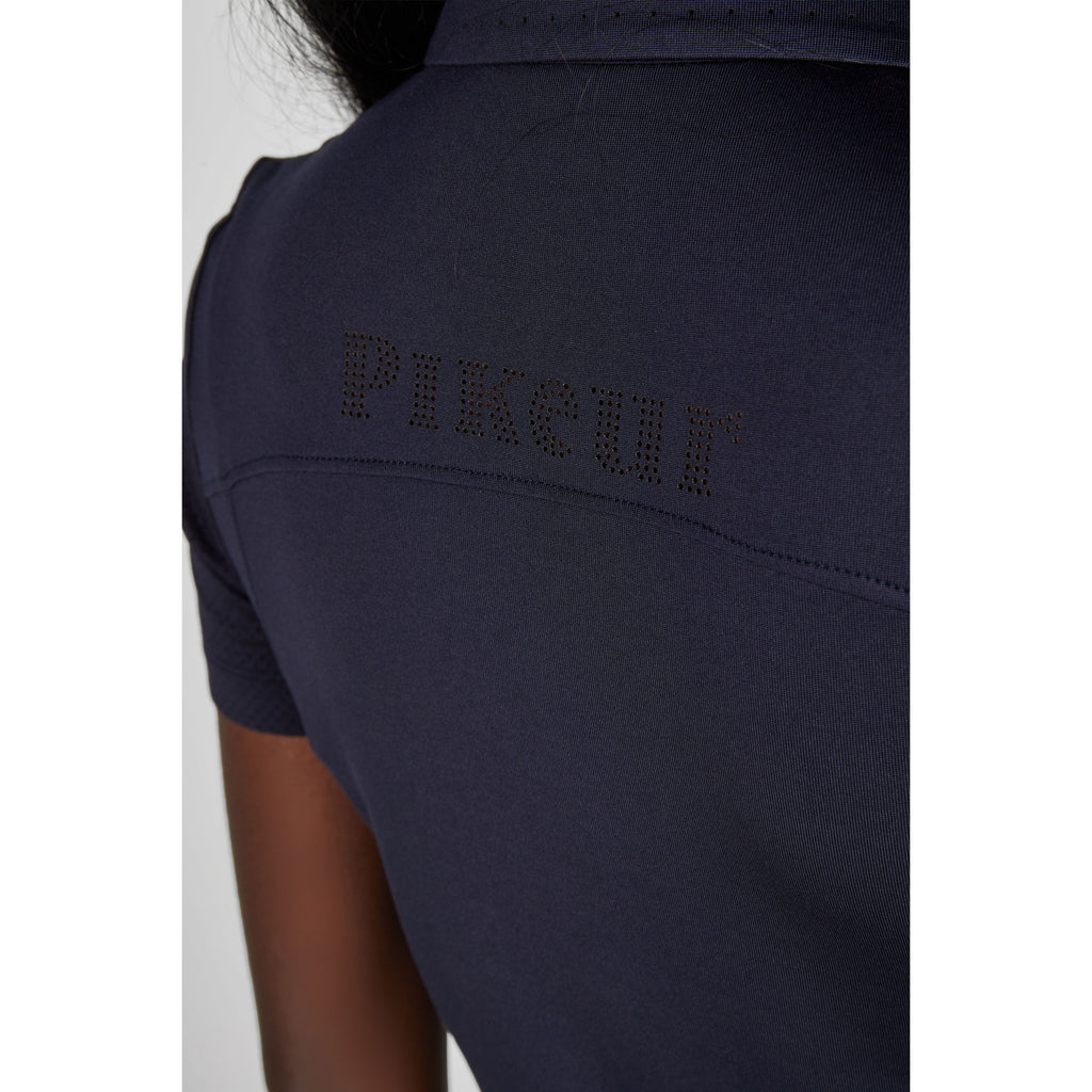 Pikeur SS26 Polo Shirt - 1236 - Night Blue 390