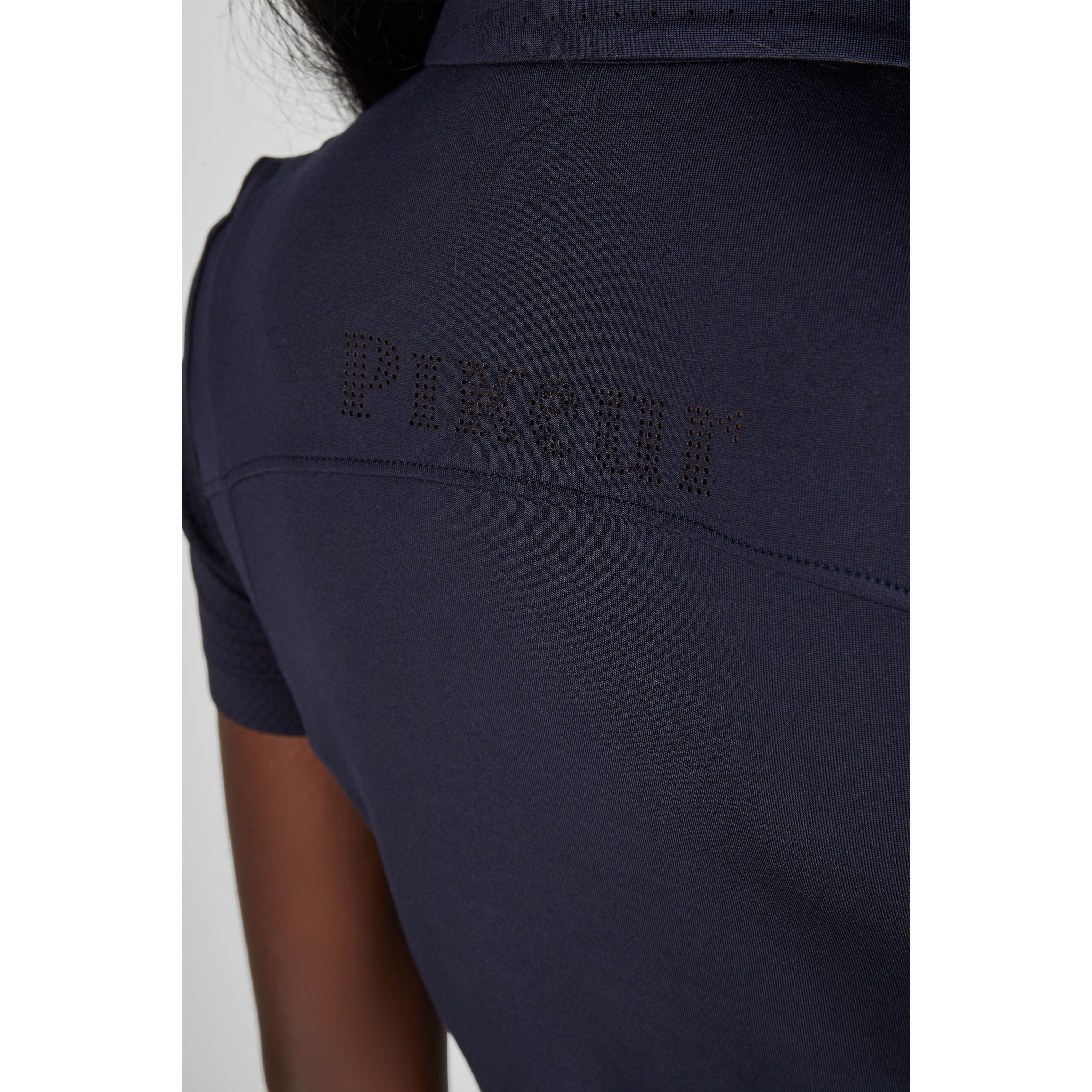Pikeur SS26 Polo Shirt - 1236 - Night Blue 390