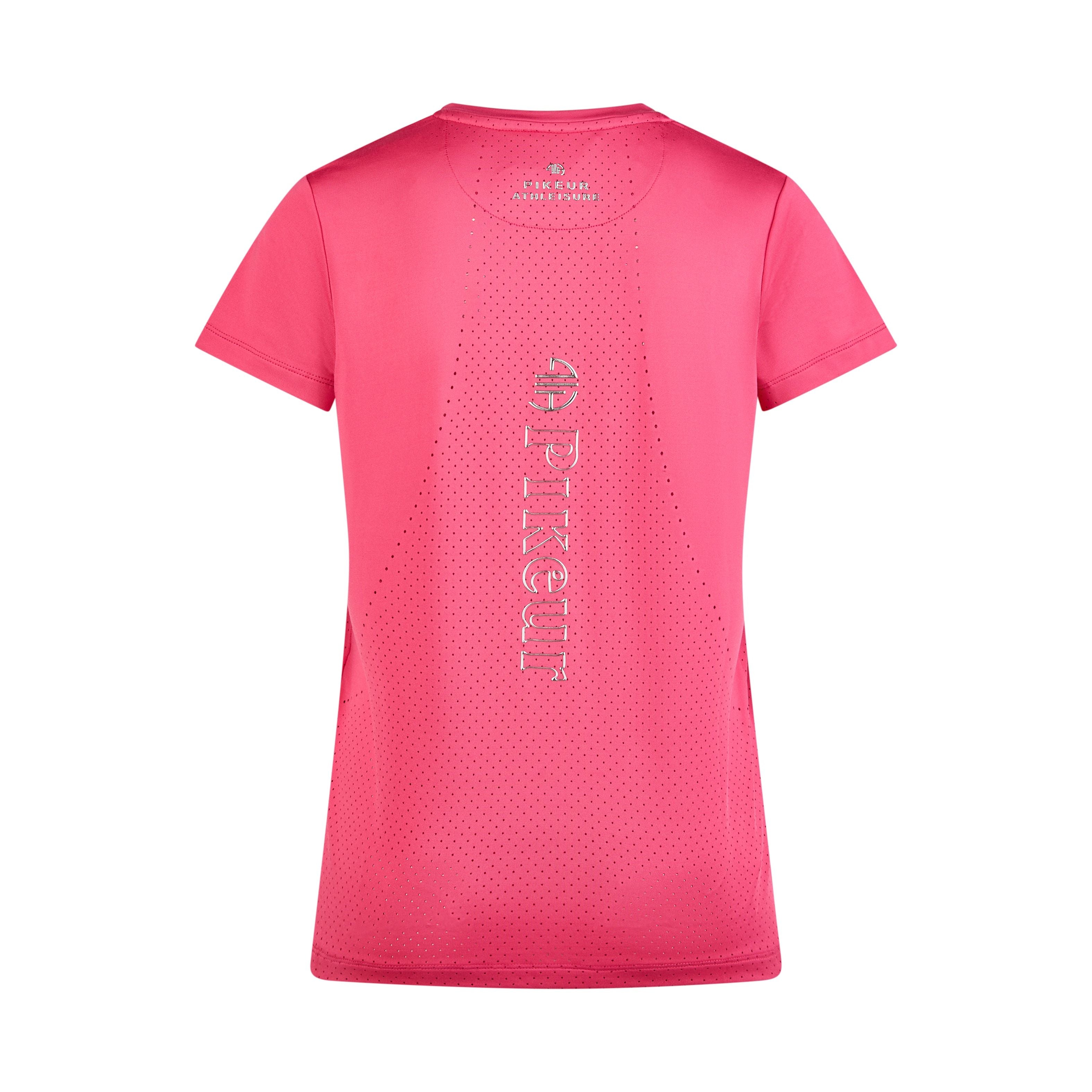 Pikeur SS26 Function Shirt Athleisure 1241 - Raspberry Pink 950