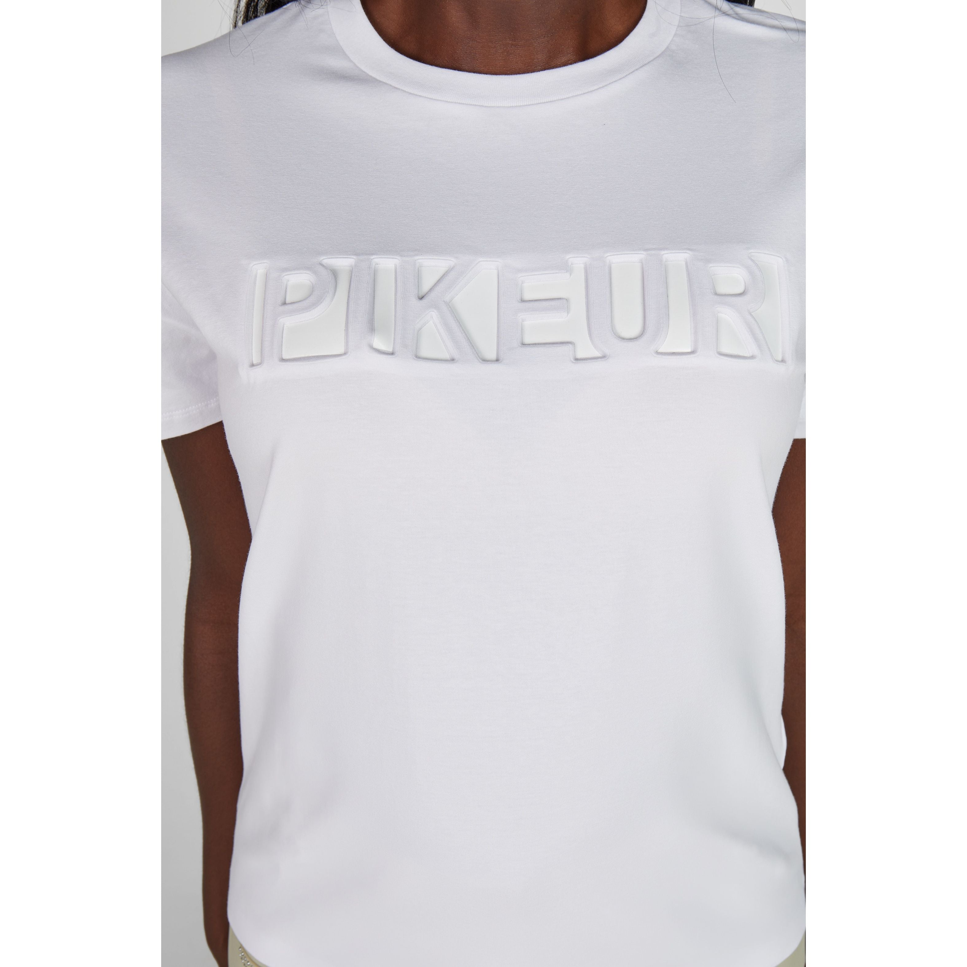 Pikeur SS26 Oversized Shirt Athleisure 1244 - White 010