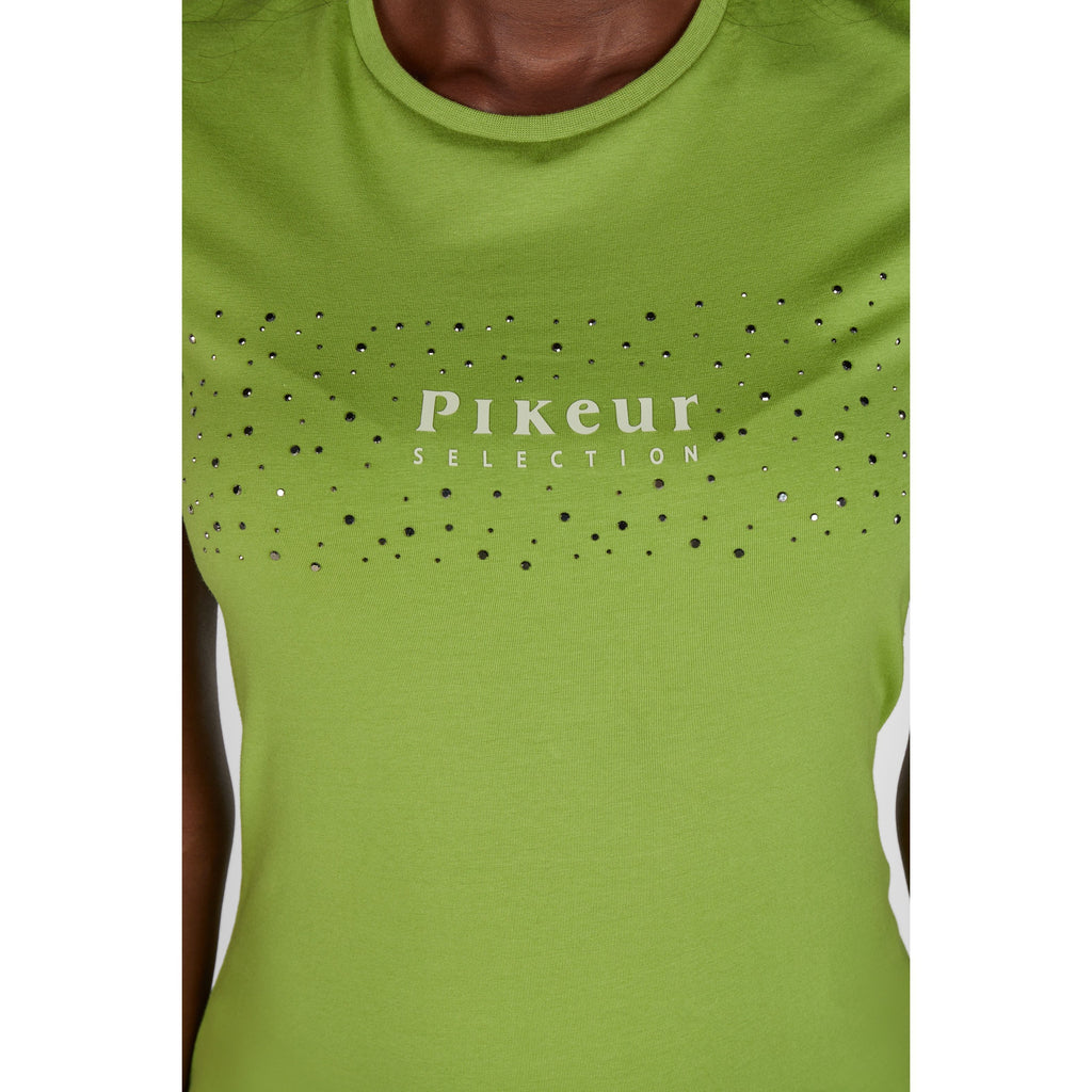 Pikeur SS26 Cotton Shirt Selection - 1247 - Leaf Green 130