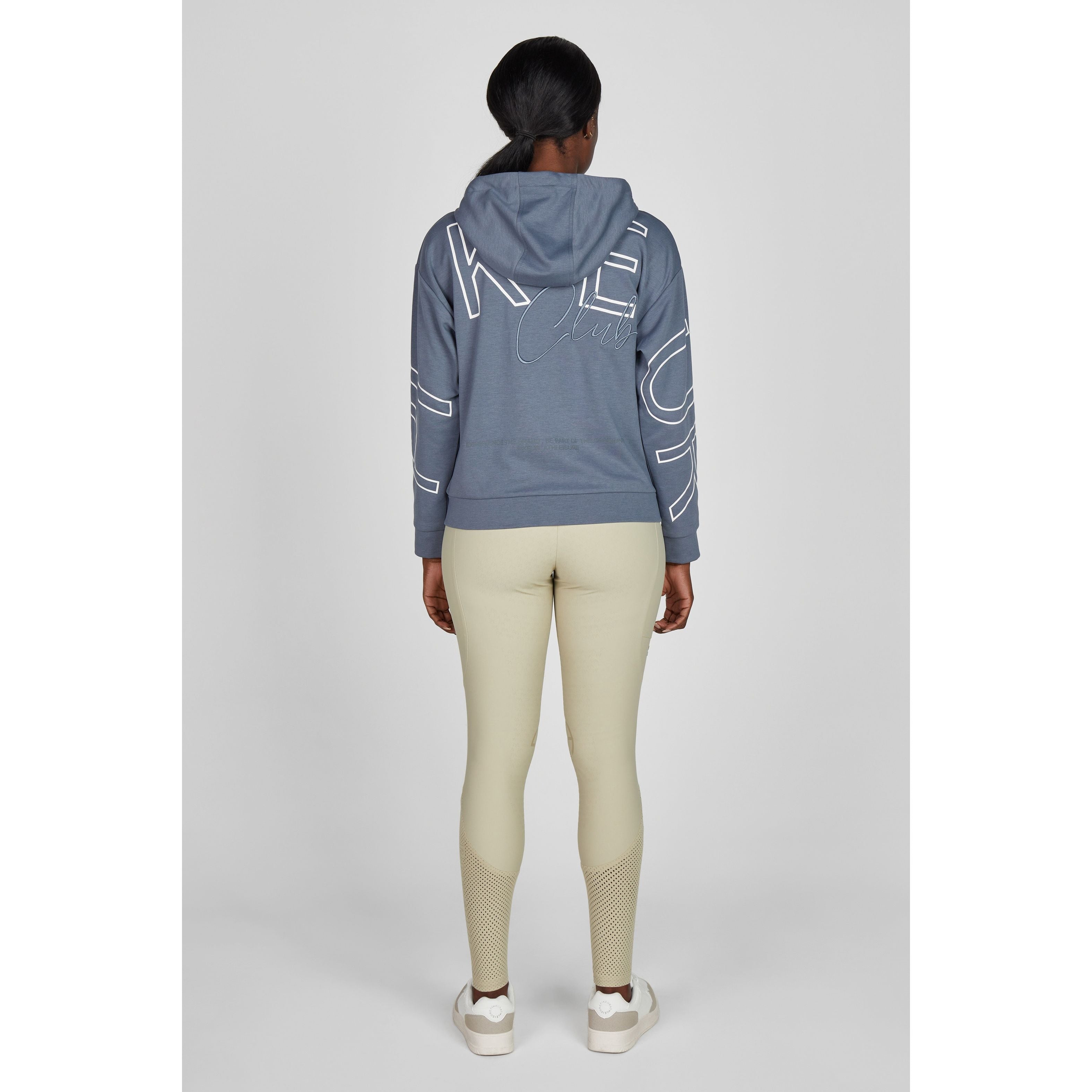 Pikeur SS26 Hoody Jacket Athleisure 1286 - Ash Blue 340
