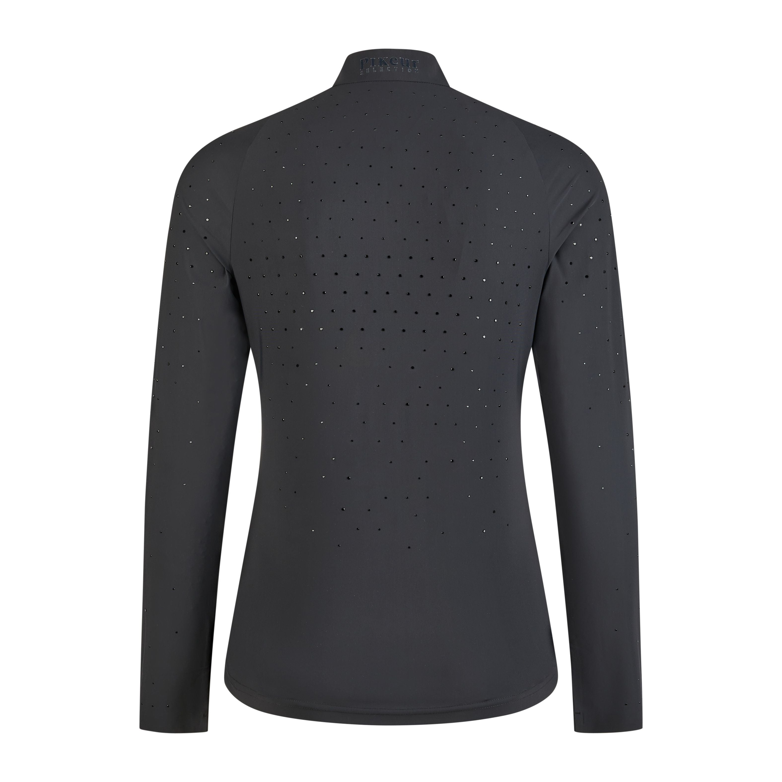 Pikeur SS26 Function Zip Shirt Selection - 1322 - Black 290