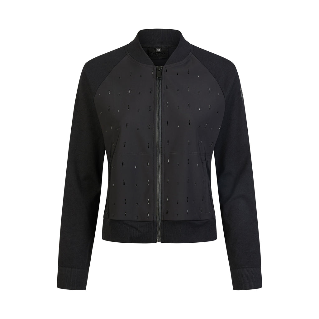 Pikeur SS26 Knit Hybrid Blouson Selection 1325- Black 290