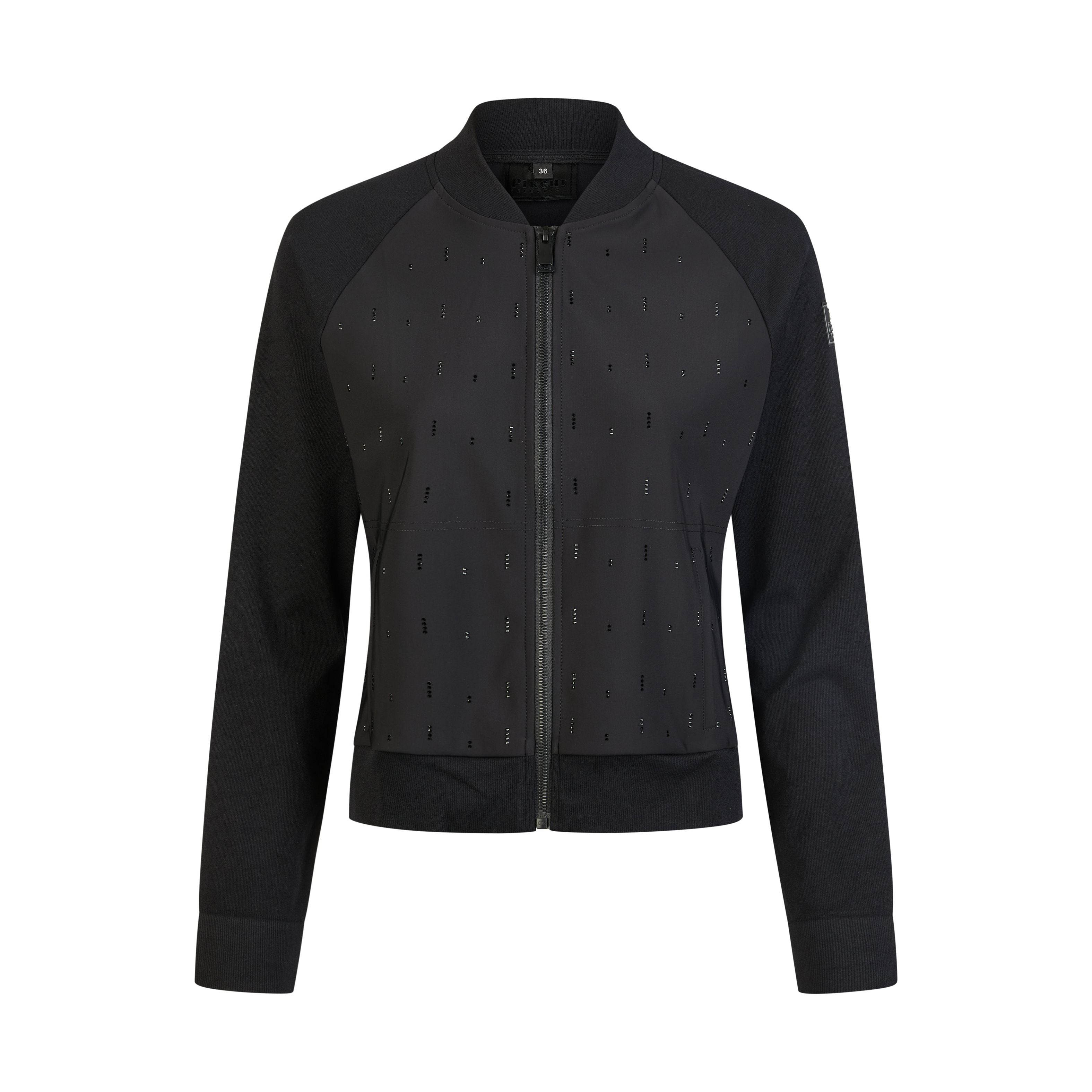 Pikeur SS26 Knit Hybrid Blouson Selection 1325- Black 290