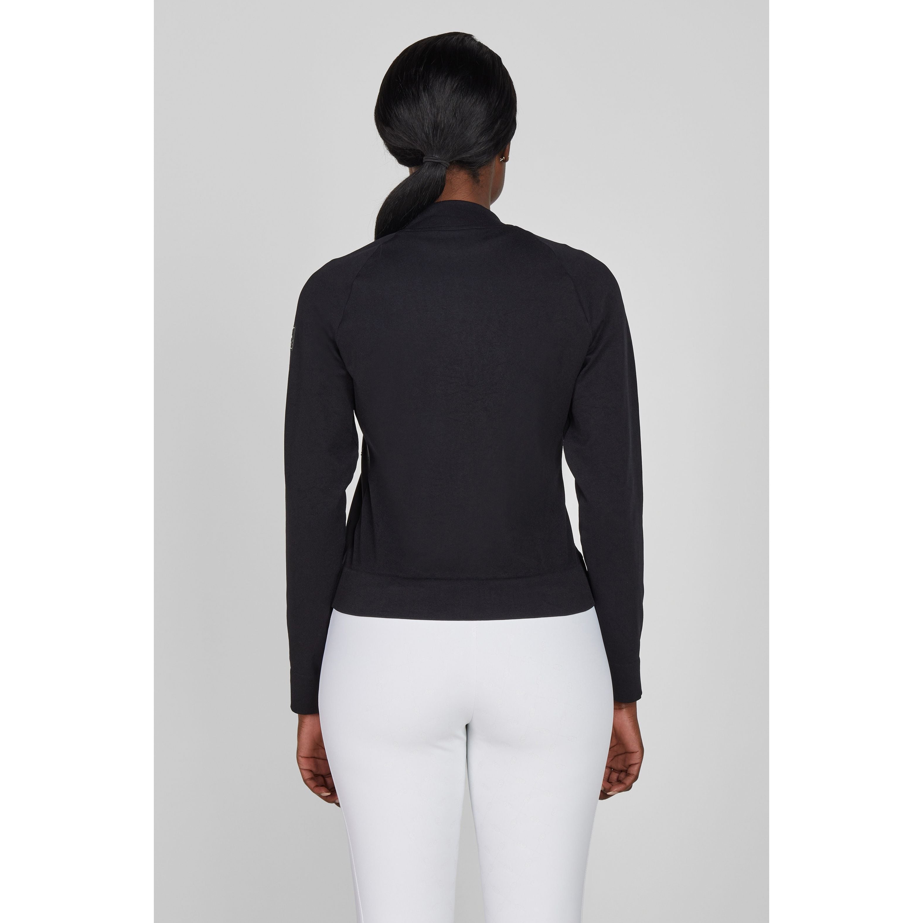 Pikeur SS26 Knit Hybrid Blouson Selection 1325- Black 290