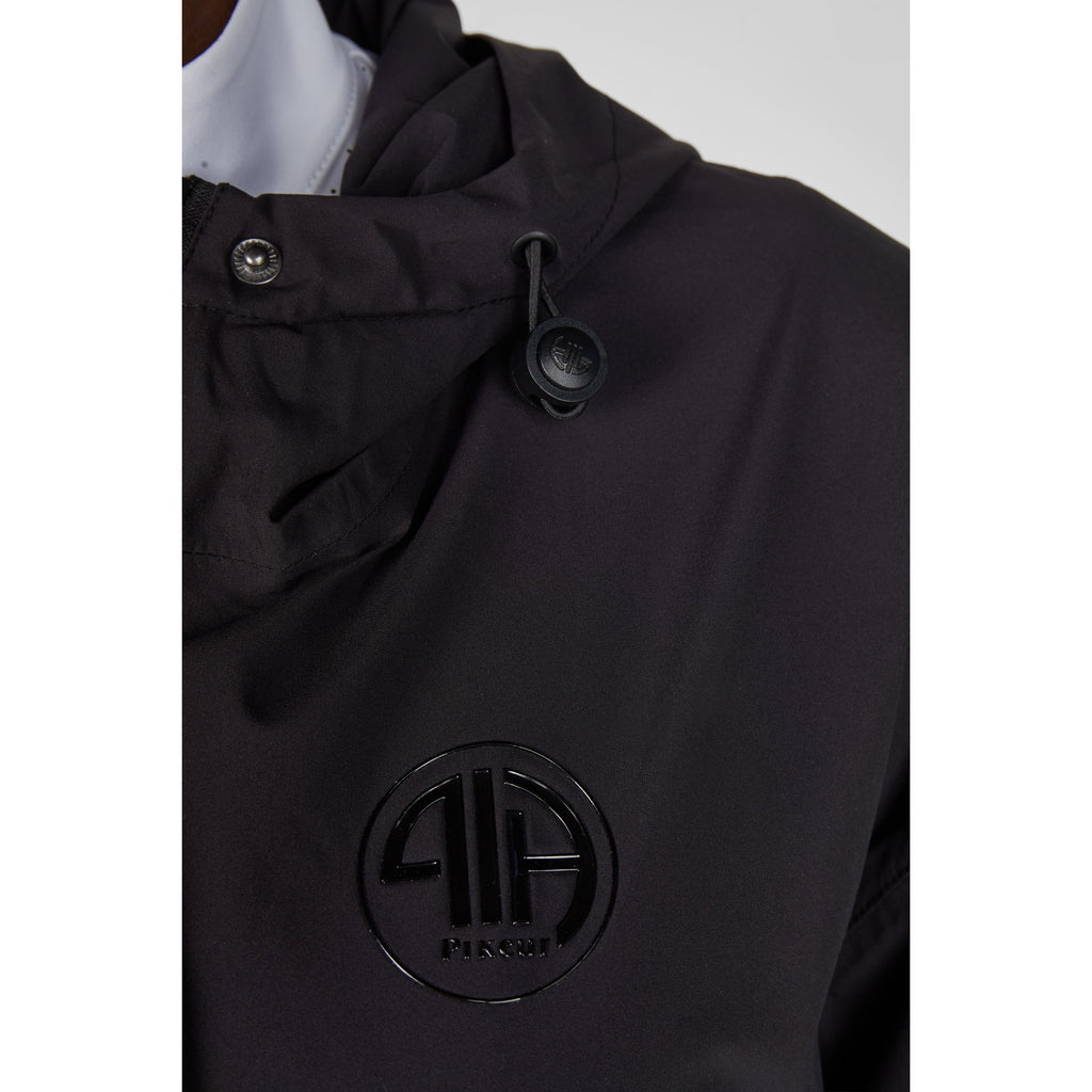 Pikeur SS26 Rain Zip Poncho Athleisure - 1844 - Black 290