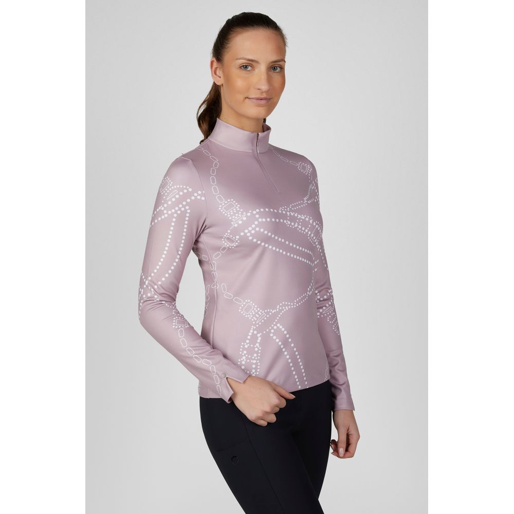 Pikeur AW26 Zip Print Shirt 'Selection' 228400