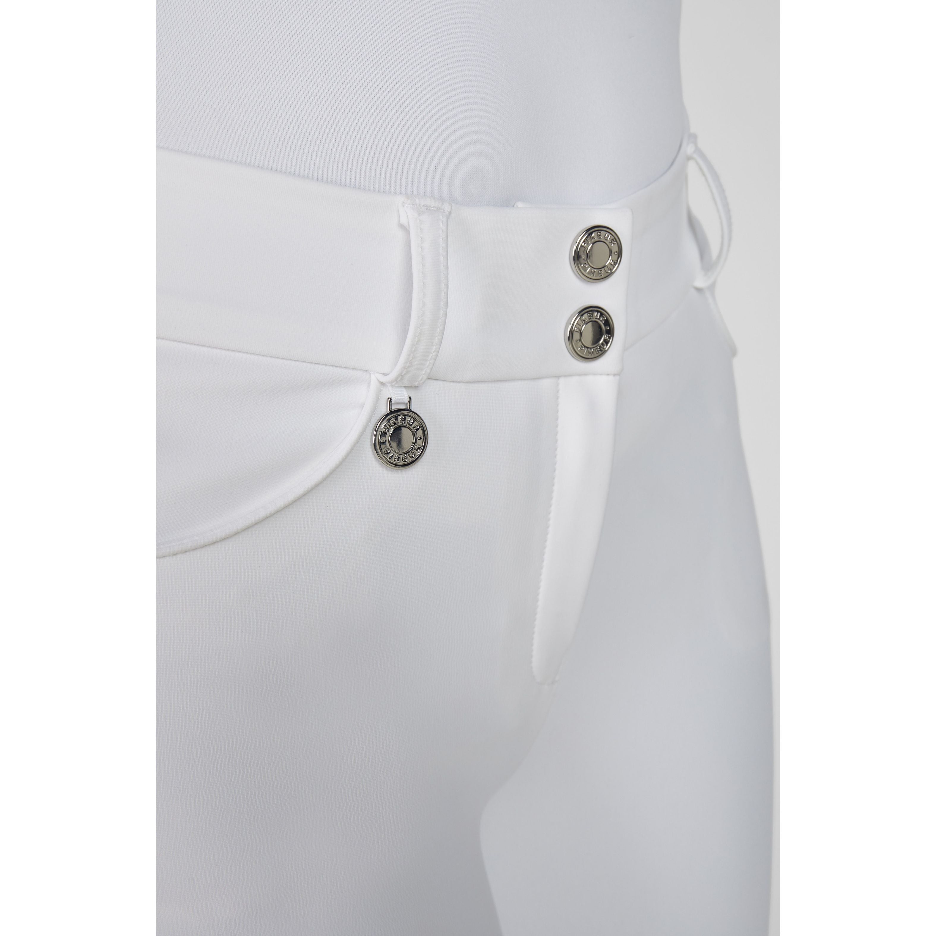Pikeur SS26 Ceelina SD Highwaist 244575 - White