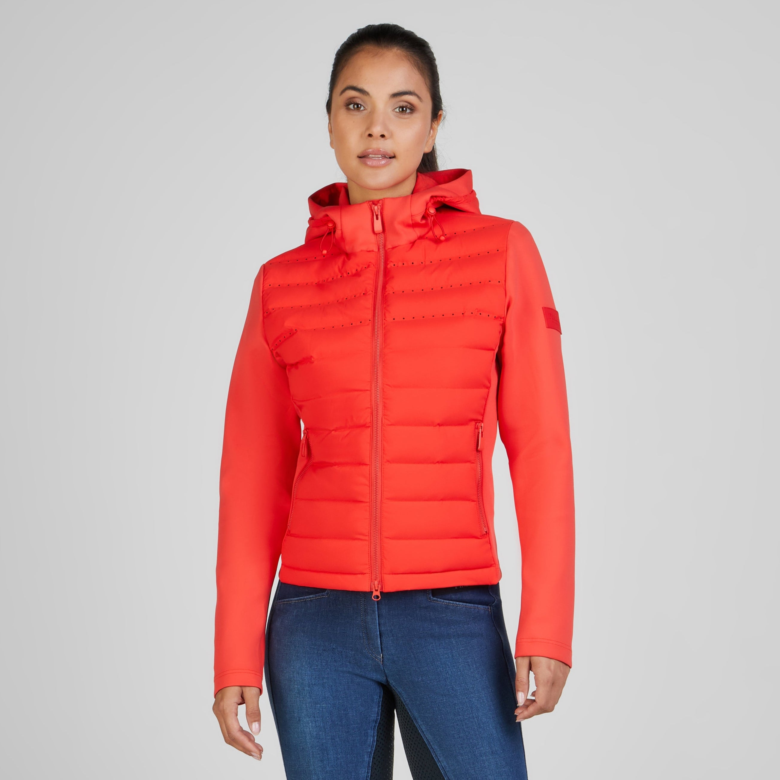 Pikeur SS25 Hybrid Jacket 'Sports' 7043- Red Flame