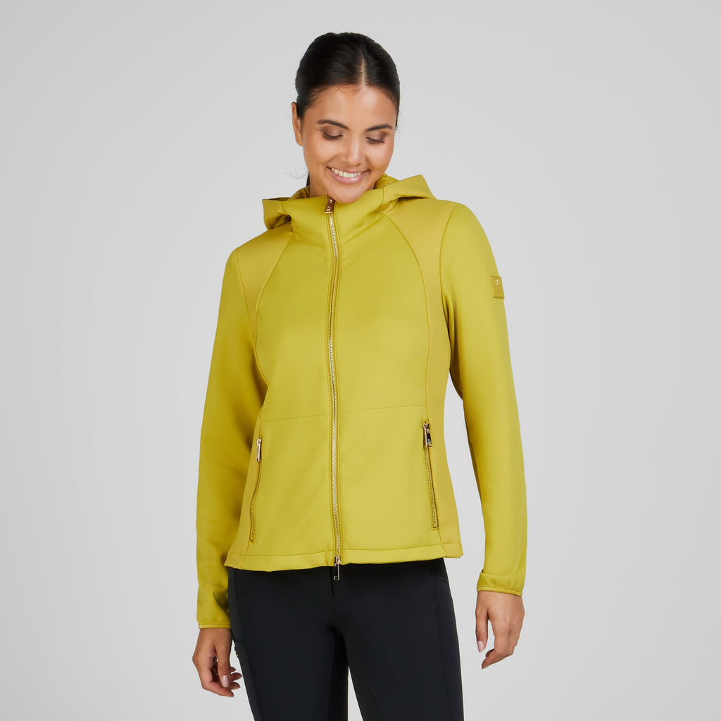 Pikeur SS25 Tech Jersey Jacket 'Selection' 7045- Golden Olive