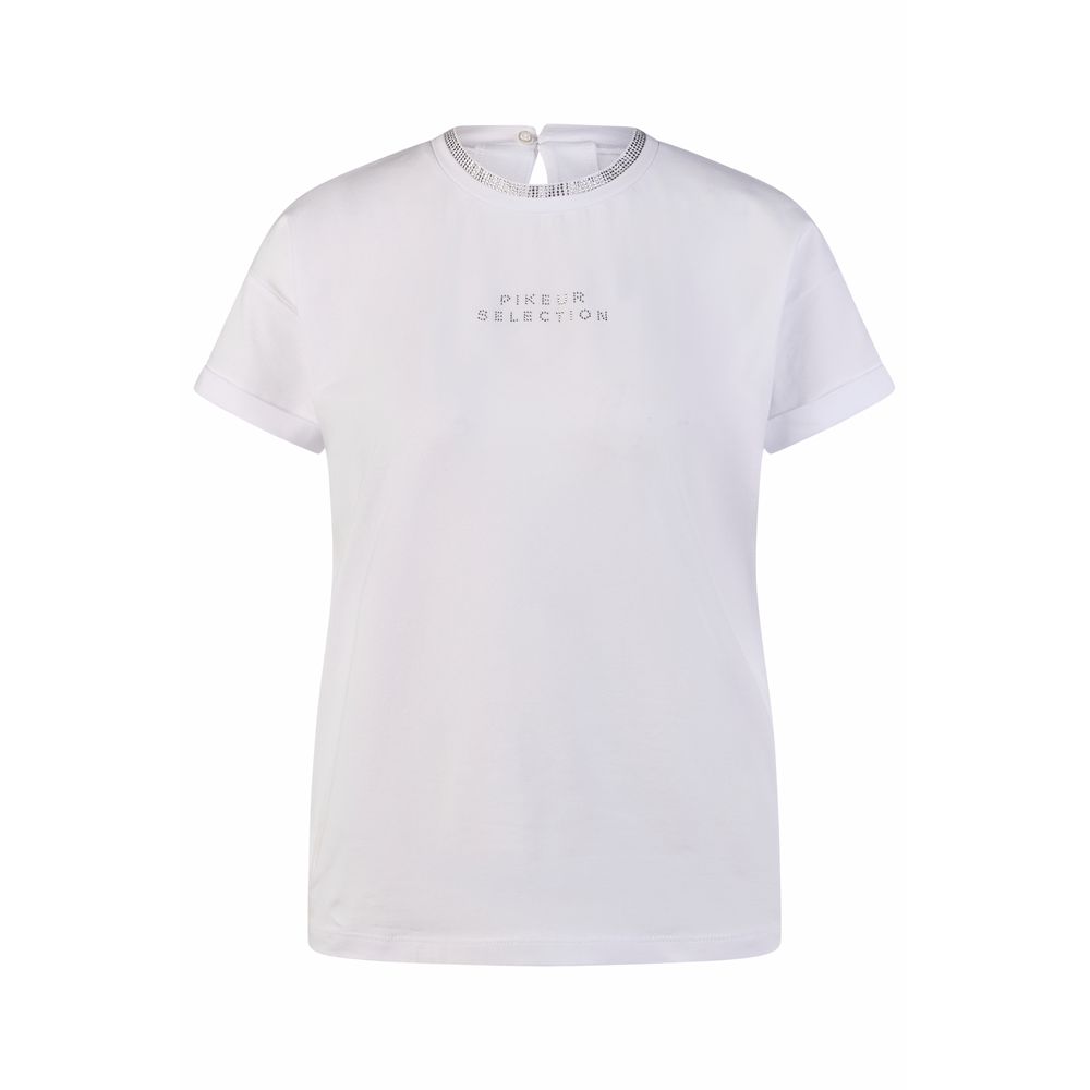 Pikeur SS25 Cotton Shirt 'Selection' 7214- White
