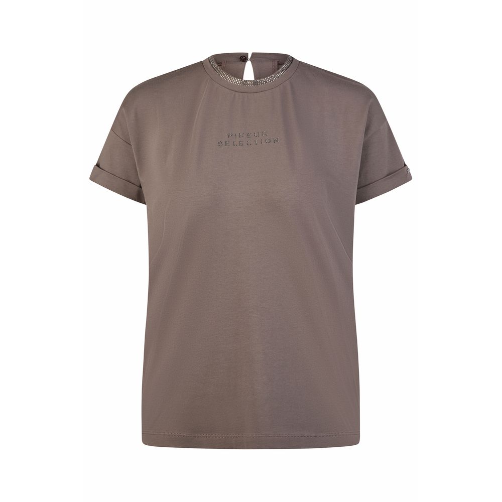 Pikeur SS25 Cotton Shirt 'Selection' 7214- Mystic Grey