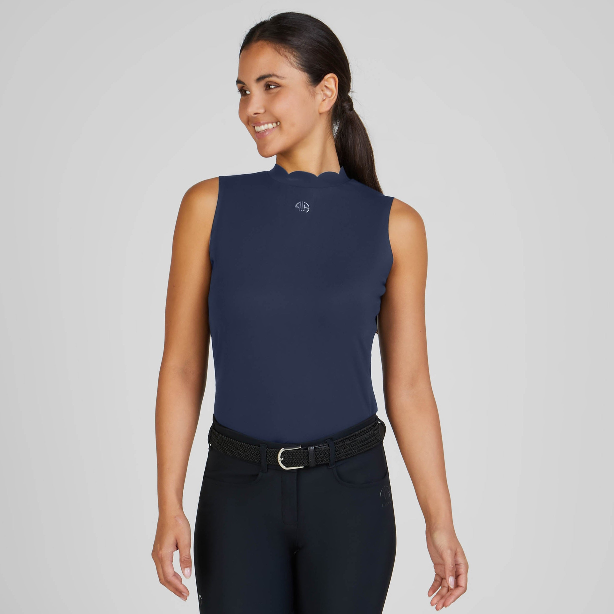 Pikeur SS25 Seamless Top 'Athleisure' 7217- Navy