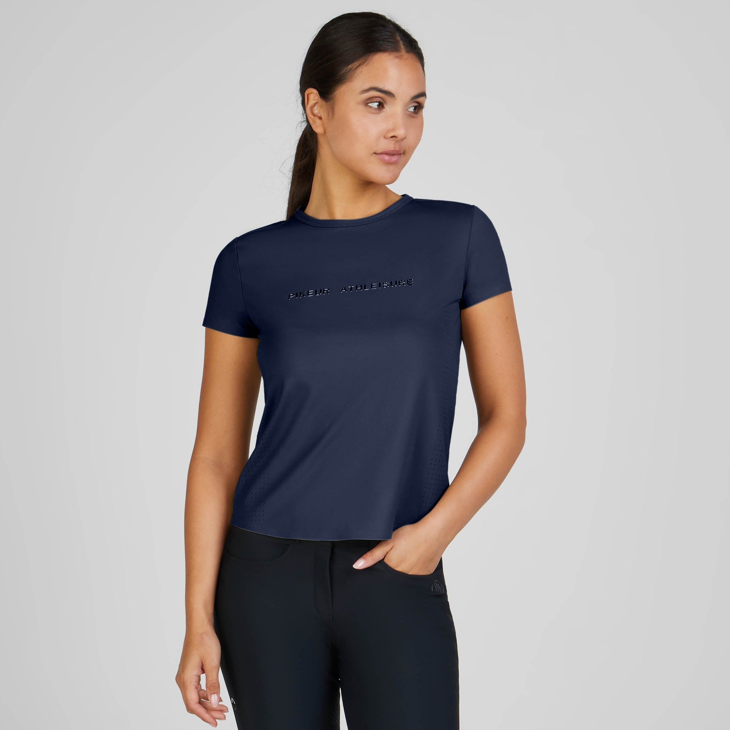 Pikeur SS25 Functional Shirt 'Athleisure' 7218- Navy