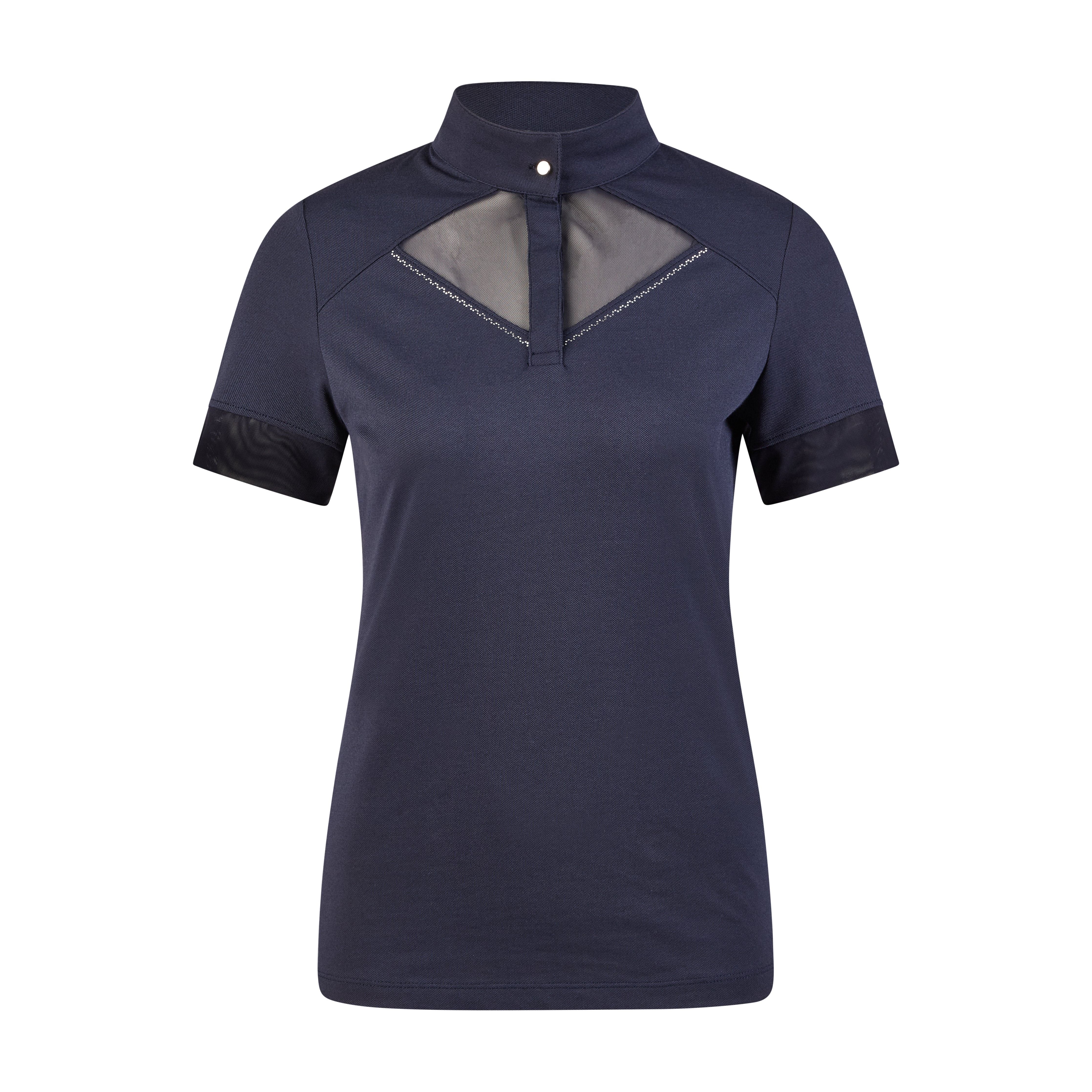 Pikeur SS25 Pique Shirt 'Sports' 7230- Nightblue