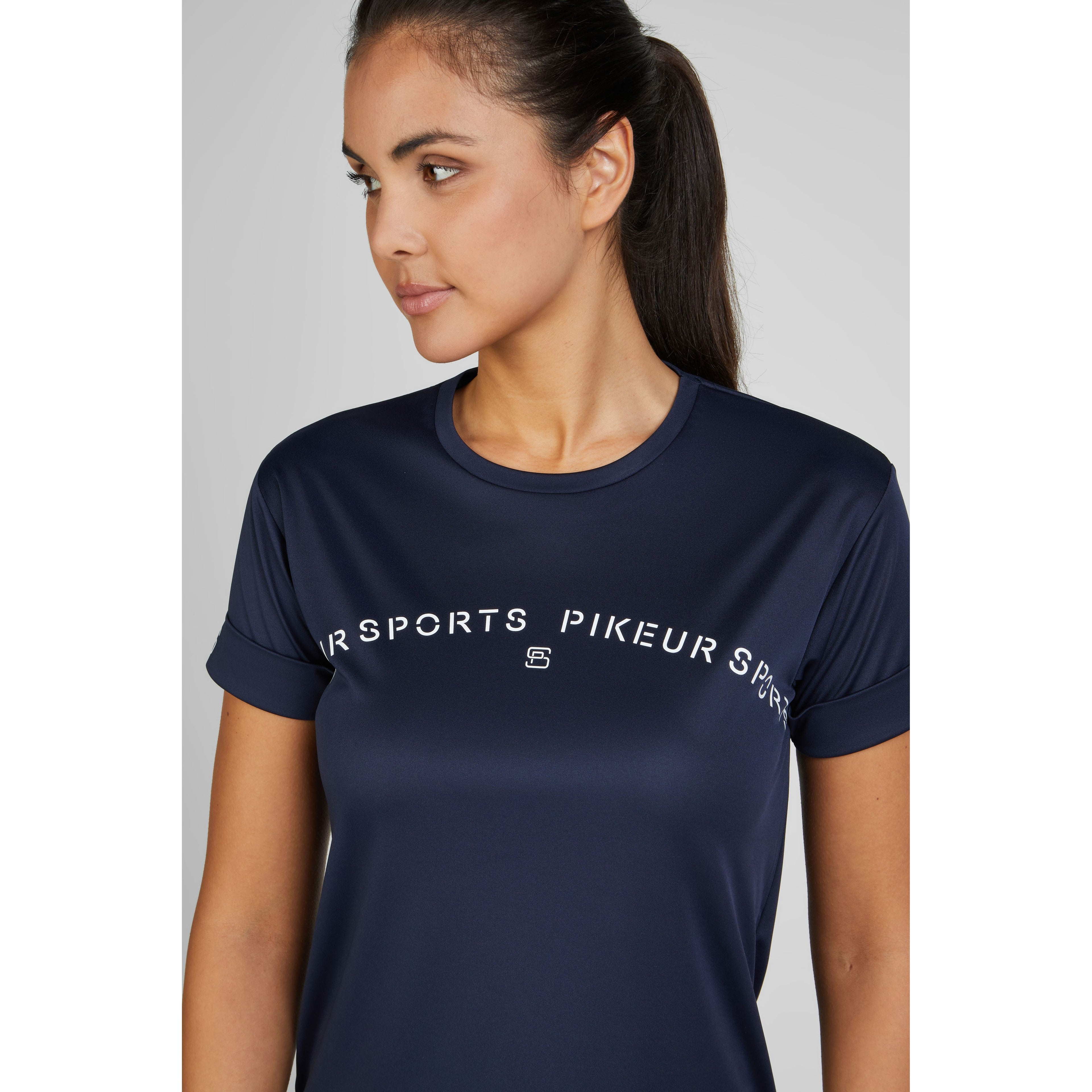 Pikeur SS25 T-Shirt 'Sports' 7233- Nightblue