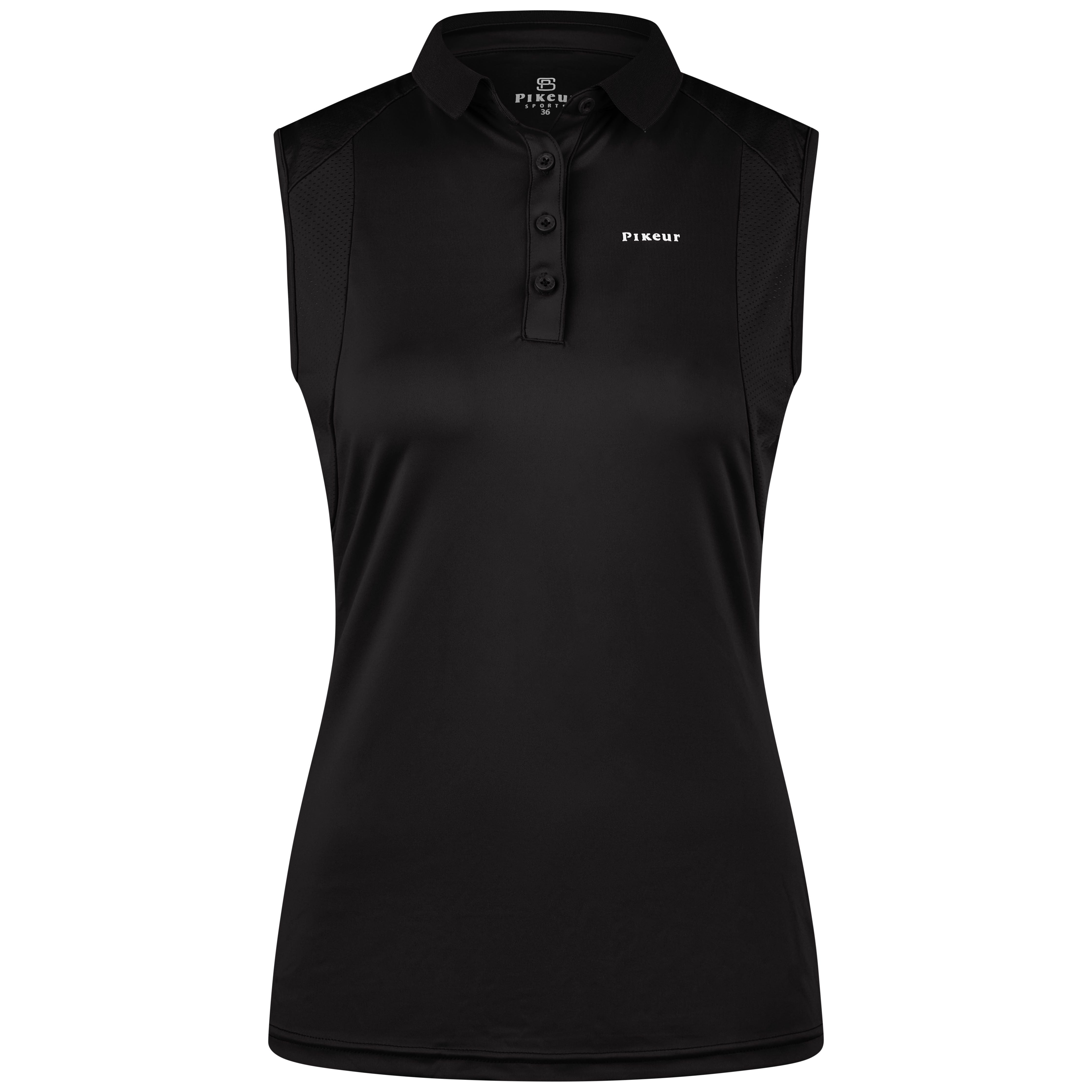 Pikeur SS25 Sleeveless Shirt 'Sports' 7235- Black