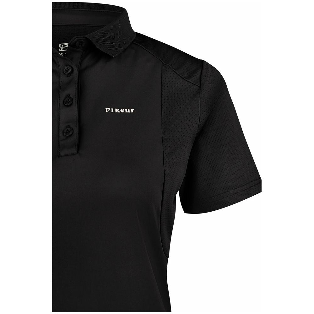 Pikeur SS25 Polo Shirt 'Sports' 7236- Black