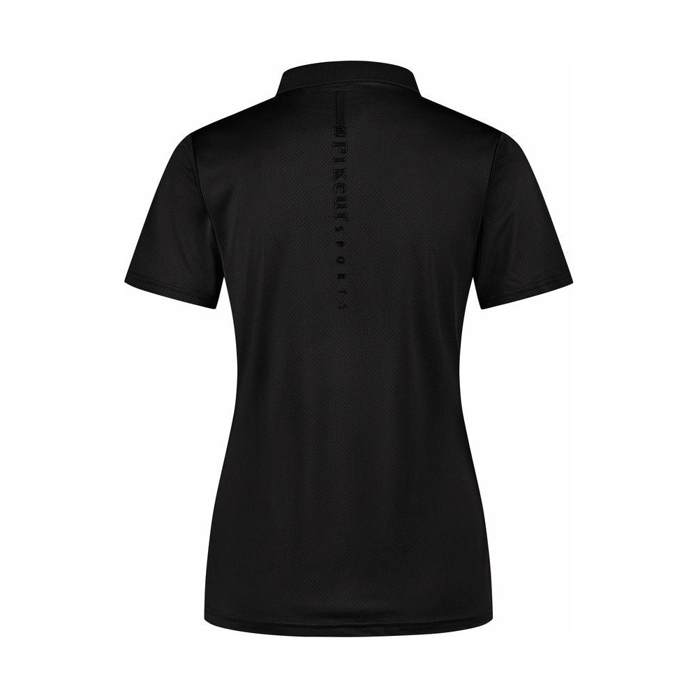 Pikeur SS25 Polo Shirt 'Sports' 7236- Black