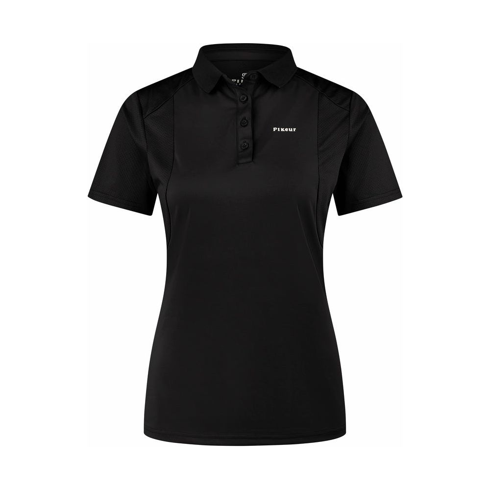Pikeur SS25 Polo Shirt 'Sports' 7236- Black