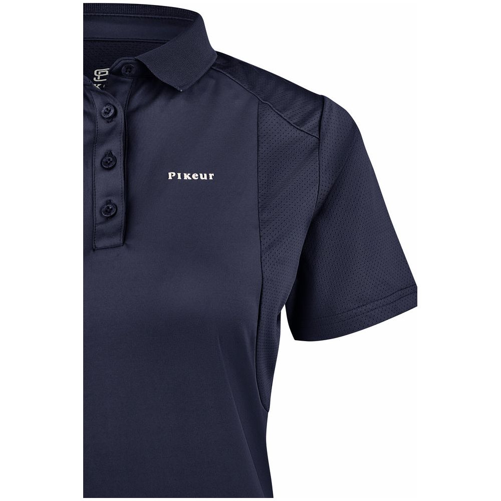 Pikeur SS25 Polo Shirt 'Sports' 7236- Navy