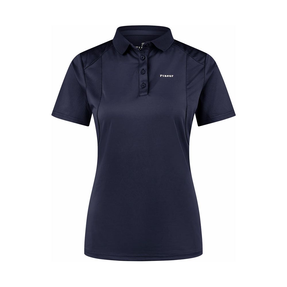 Pikeur SS25 Polo Shirt 'Sports' 7236- Navy
