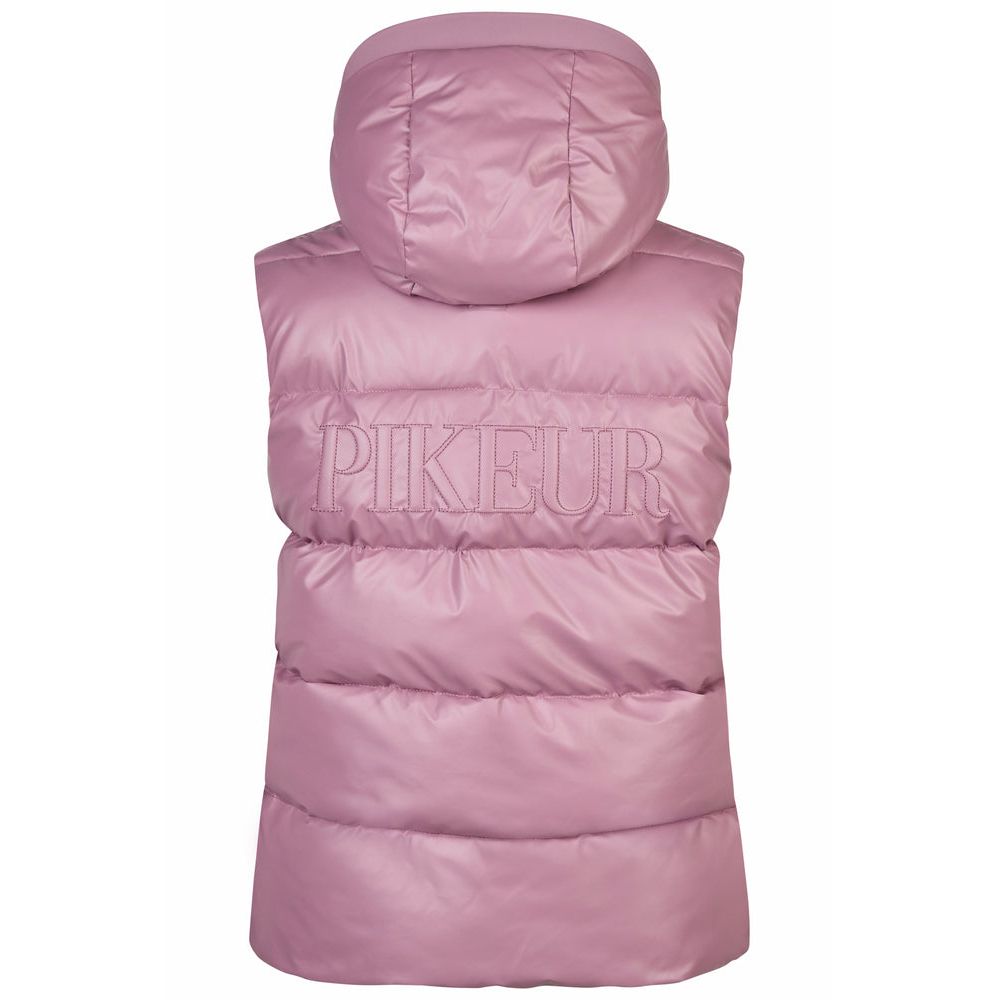 Pikeur AW25 Quilted Vest 8004 'Athleisure'- Berry Blush