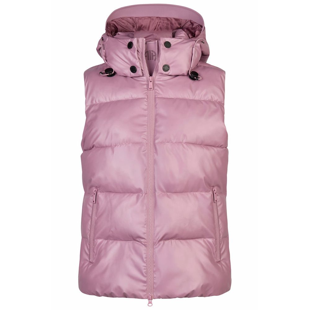 Pikeur AW25 Quilted Vest 8004 'Athleisure'- Berry Blush