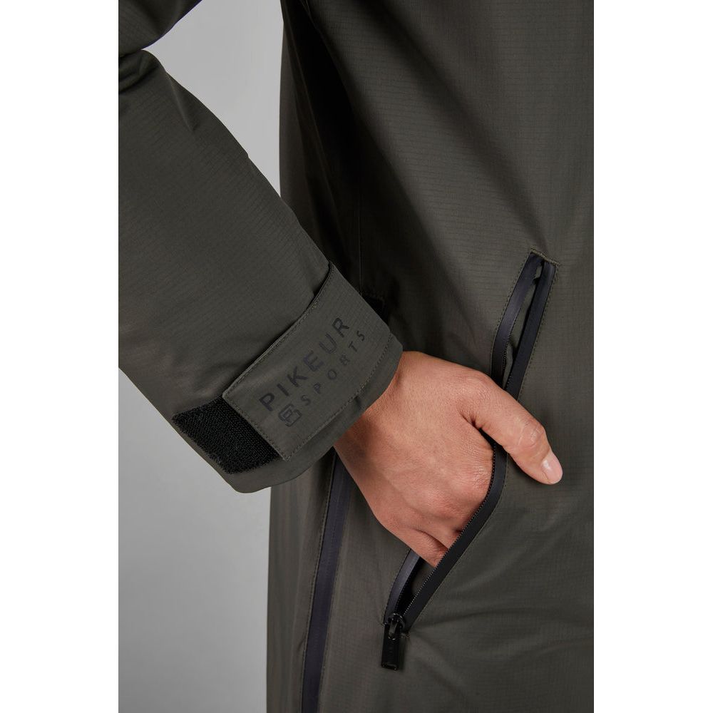 Pikeur AW25 Raincoat 8022 'Sports'- Deep Khaki