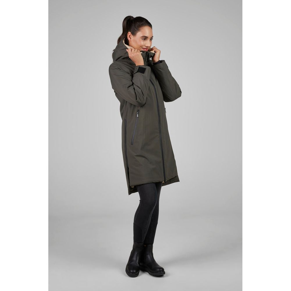 Pikeur AW25 Raincoat 8022 'Sports'- Deep Khaki