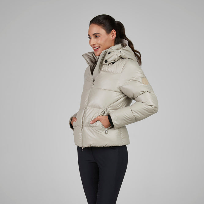 Pikeur AW25 Quilted Jacket 8023 'Athleisure'- Almond