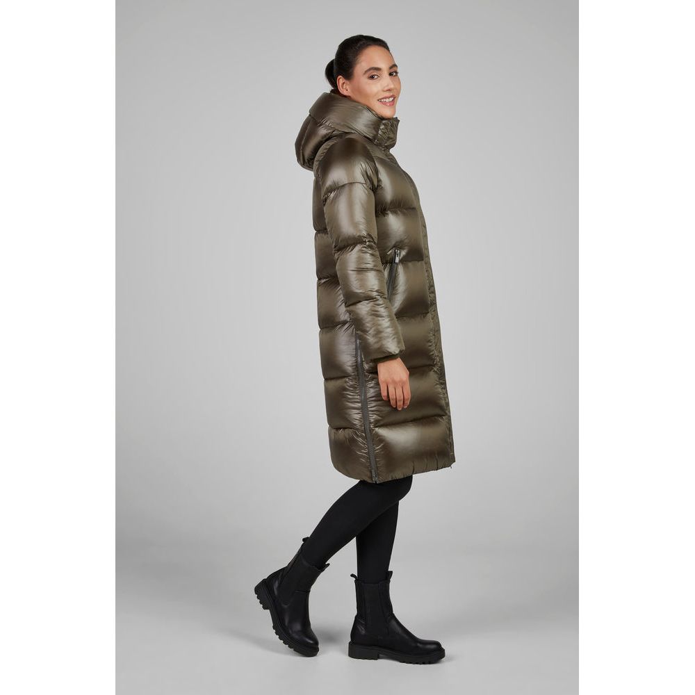 Pikeur AW25 Quilted Coat 8025 'Selection'- Slate Brown