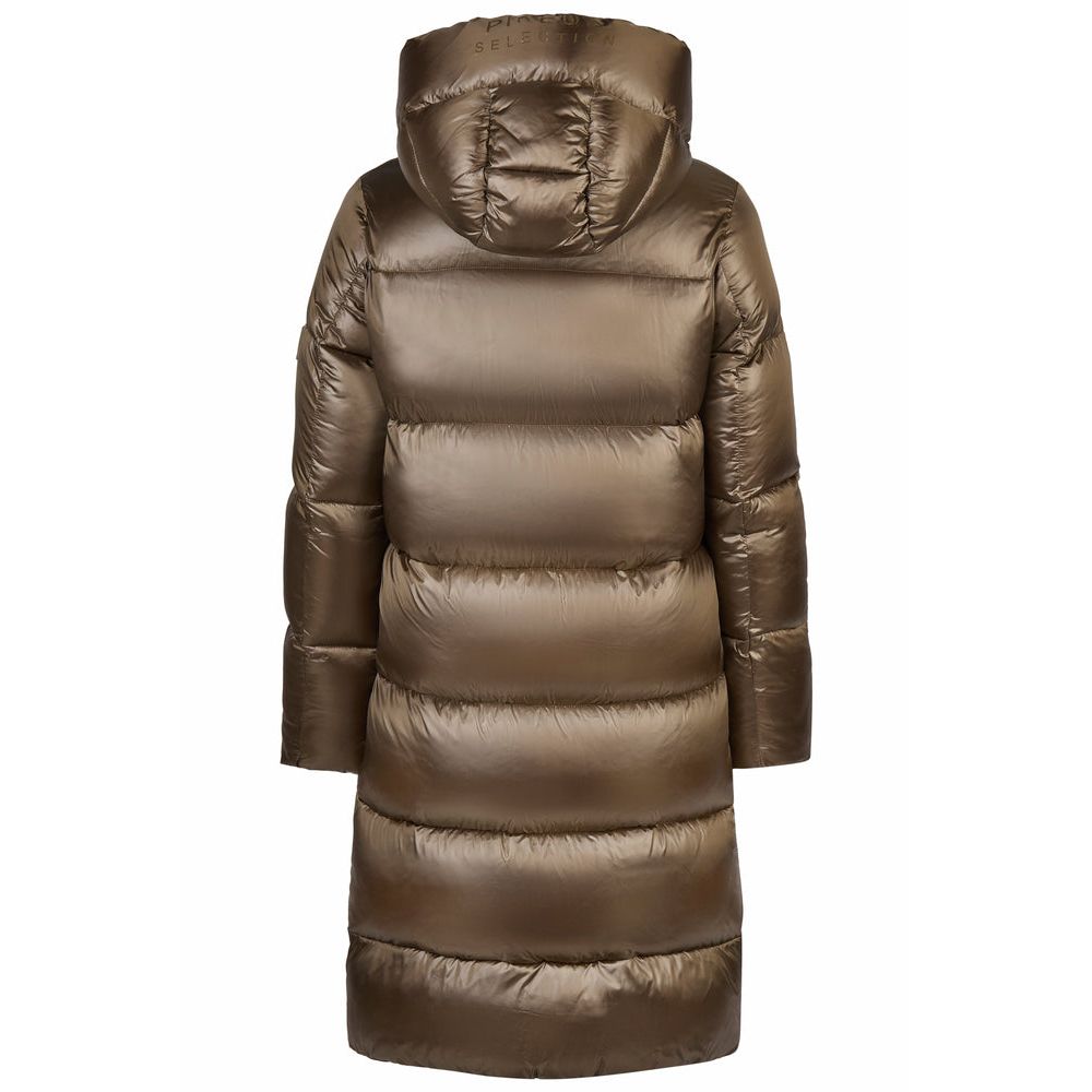 Pikeur AW25 Quilted Coat 8025 'Selection'- Slate Brown