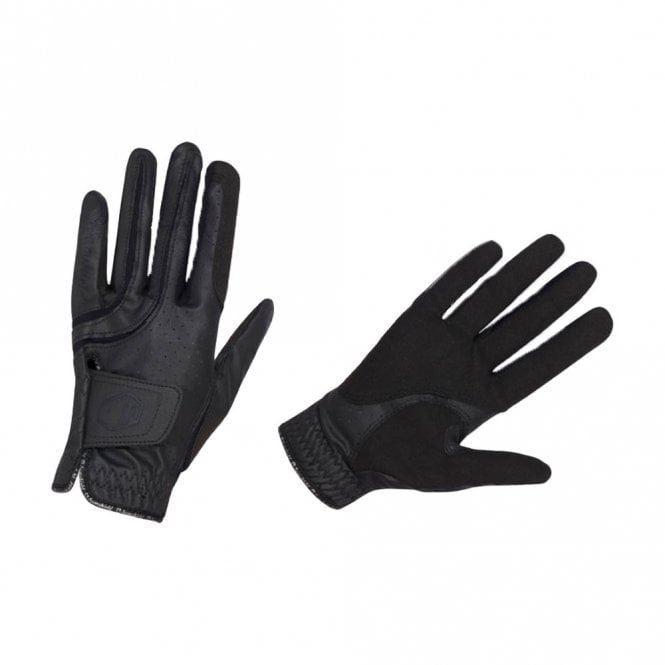 Samshield V-Skin Gloves - Hunter Black with matt black blazon