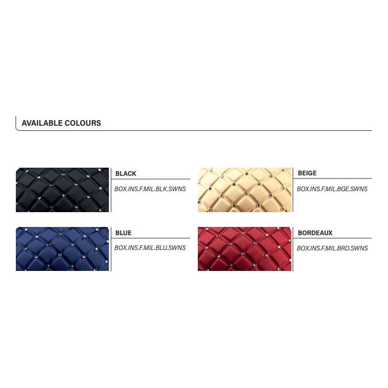 Kep Cromo2 - Milano Satin Cross Collection - Inserts for front panel