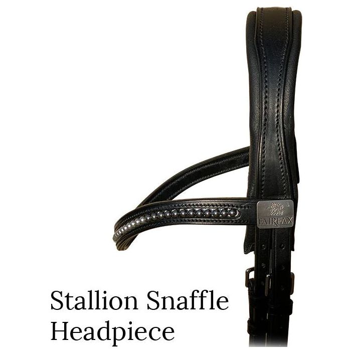 Fairfax Snaffle Headpiece