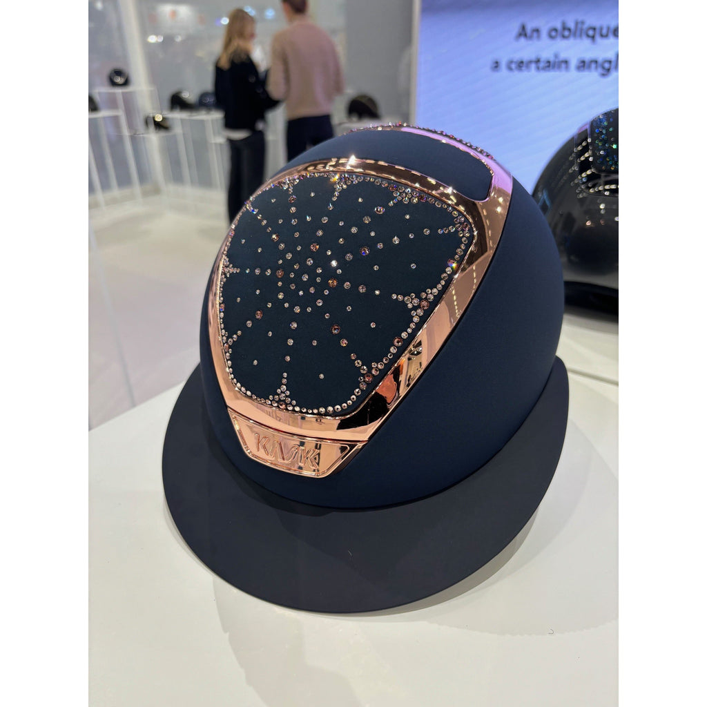 Kask Anima - 'Riviera' crystal top 51cm-56cm