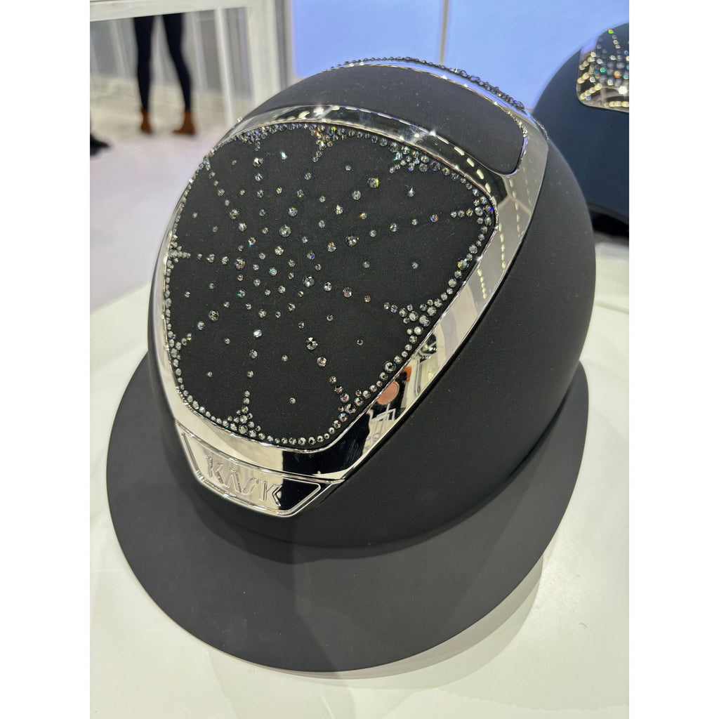 Kask Anima - 'Riviera' crystal top 51cm-56cm