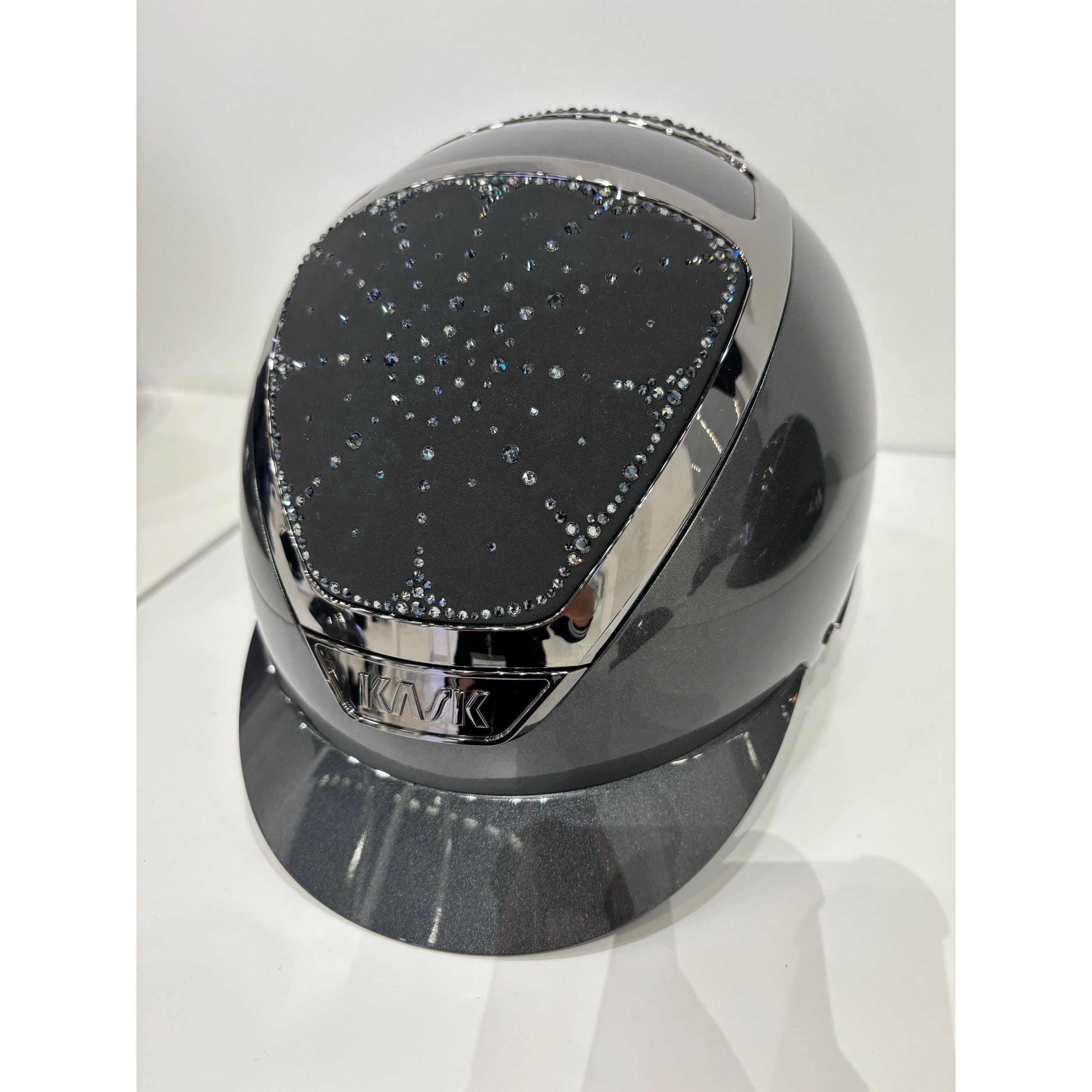 Kask Anima - 'Riviera' crystal top 57cm-63cm